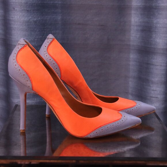 Rachel Roy Ana Two-Toned Pointed Toe Heels 8.5 - Picture 2 of 3